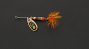 Блесна Mepps Black Fury Mouche № 00 медь/зеленый (1,5гр)