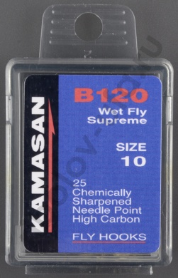 Крючки Kamasan B120 #10 (25шт) 