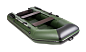 Лодка Аква 2900 зеленый/черный