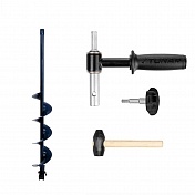 Комплект Шнек для шуруповерта Altay Energy 150R +адаптер АШ20ПС+молоточек (T-SAE150R-ASH20)