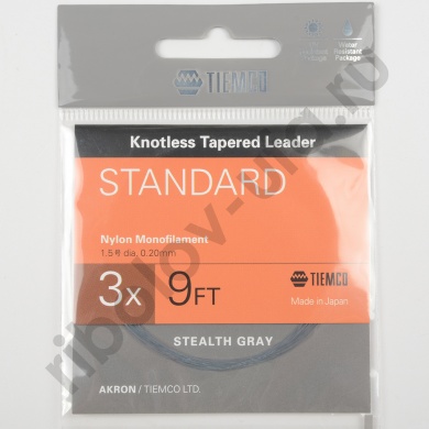 Подлесок конусный Tiemco STD Leader 9ft 3х 175000209030