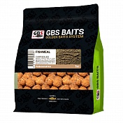 Бойлы GBS Baits Carp вареные прикормочные 20мм 1кг (пакет) Fishmeal Рыбные