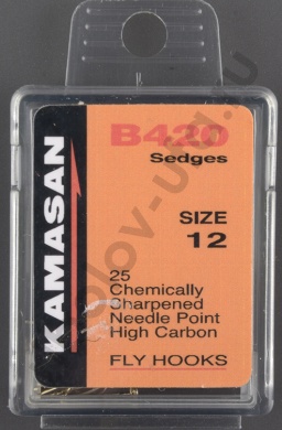 Крючки Kamasan B420 #12 (25шт) 