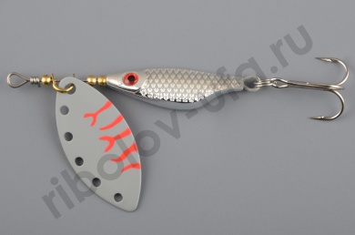 Блесна вращ. Extreme Fishing 12гр # 22-SGrey/Grey