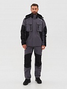 Костюм демисезонный Huntsman Торнадо (до 0 С) цв. Серый, ткань Breathable р. 48-50, рост 170-176