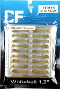 Силиконовая приманка Crazy Fish Whitebait 1,2in 30мм цв.1 (кальмар)