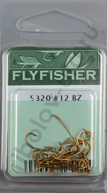 Крючки Flyfisher 5320 #12 BZ
