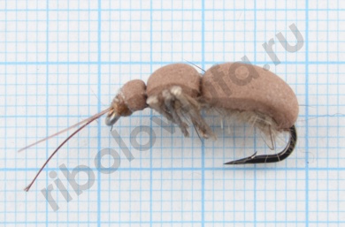 Мушка Майский жук коричневый (1)
