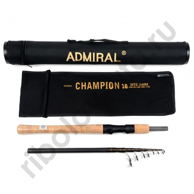 Спиннинг Admiral Champion 2.1м, 5-20гр (телескоп, тубус)