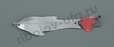 Блесна колеб. Kasatka 38гр. Chrome-001  SF04-32