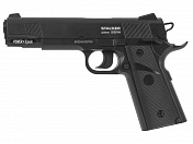 Пистолет пневм. Stalker S1911T (Colt 1911) к.4,5мм, 12г CO2, пластик, 120 м/с, чёрный