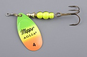 Блесна Mepps Aglia Fluo № 4, тигровый (9.0 гр.)