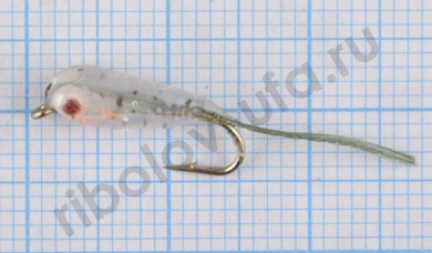 Малек-пыздрик кр.№12 хвост удлинен., цв. зеленый #040