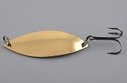 Блесна Русская приманка колеб. Сенеж цв.латунь 70мм 17гр. (глянцевая)