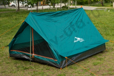 Палатка Alpika Taiga-3, 3-х местная, двухскатная 