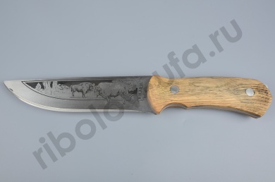 Нож No name Кизляр Бизон (кож.чехол)