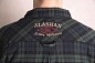 Рубашка Alaskan с мех. подкл. синяя клетка р. XXXL