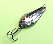 Блесна Люкс Нижегородская Атом 12гр цв.01 серебро