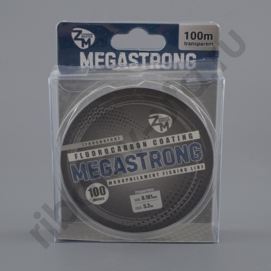 Леска Zander Master Megastrong 100м прозрачная 0,234