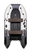 Лодка Ривьера Компакт 3200 НДНД комби светло-серый/графит