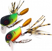 Воблер Kosadaka Micro Tappy 45F плов. 45мм, 2.6г., 0-0.2м, цв.MHT