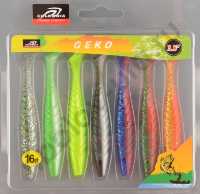 Силиконовая приманка Columbia Geko 3.5in #16