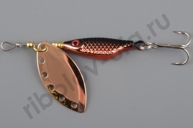Блесна вращ. Extreme Fishing 12гр # 08-CuBlack/Cu