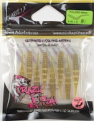 Силиконовая приманка Crazy Fish Polaris 1,8in 45мм цв.1 (кальмар)