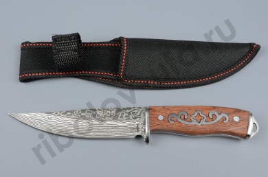 Нож No name Лев под дамаск