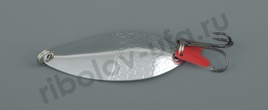 Блесна колеб. Kasatka 14гр. Chrome-001  SF04-33