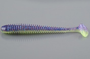 Силиконовая приманка Keitech Swing Impact 2.5 inch 6,2см 1,4гр (10шт/уп) PAL # 06 Violet Lime Belly