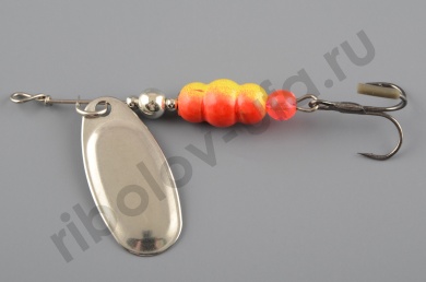 Блесна Нижегородская Aglia №3 10гр цв.00a серебро