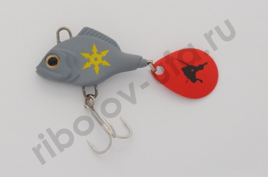 Блесна HS ASP Jiggin Spinner, iga, 14gr,  (Gamakatsu тройник)