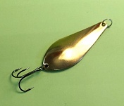 Блесна Нижегородская Атом-2 12гр цв. золото-глянец