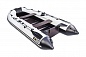 Лодка Ривьера Компакт 3200 СК комби светло-серый/черный
