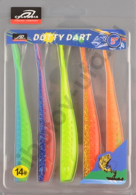 Силиконовая приманка Columbia Dotty Dart 5in #14
