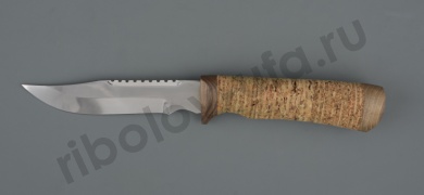 Нож Поплавок хирургич.нерж.сталь, 65х13, пробка (ручная работа)
