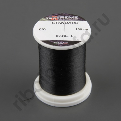 Монтажная нить Textreme Standard 6/0 02-Black