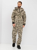 Костюм летний Антигнус-Эконом ткань Смесовая Рип-Стоп цвет 128/2 св.пиксель р.52-54, рост 182-188
