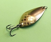 Блесна Люкс Нижегородская Карасик 8гр цв.01 золото