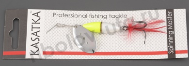 Блесна вращ. Kasatka 18гр. Chrome-001  SF05-11