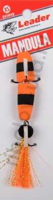 Приманка джиговая Leader Мандула XS, 60мм #023