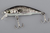 Воблер Savage Gear 3D Sticklebait Twitch 6.5, black silver