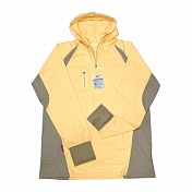 Футболка Kosadaka Ice Silk Sunblock Цв. Бежевая р. L, UV защита капюшон длинный рукав