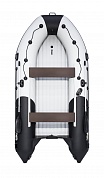 Лодка Ривьера 3800 Килевое НД комби светло-серый/черный