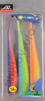 Силиконовая приманка Columbia Dotty Dart 6in #14