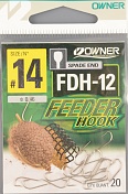 Одинарные крючки Owner 56937-14 Feeder Hook FDH-12
