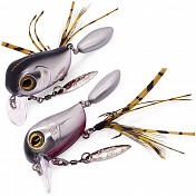 Воблер Kosadaka Micro Tappy 45F плов. 45мм, 2.6г., 0-0.2м, цв.SBL