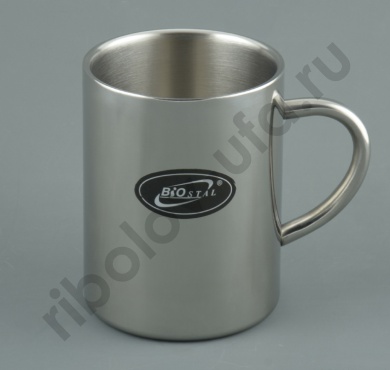 Кружка Biostal с металл. ручкой 0,35л. (NM-350C)