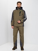 Костюм демисез. Huntsman Орегон цв.Хаки/Серый тк.Breathable р.60-62 рост 182-188